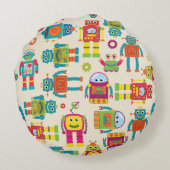 カワイトロブを使ったシームレスなタイル化が可能な背景パターン ラウンドクッション (裏面)