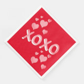 カワイトロマンティックレッドピンクハートXOXO (コーナー)
