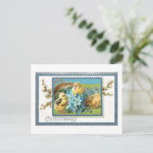 カワイトヴィンテージイースタ忘れーヒック&ミーノッツ ポストカード (スタンド正面)