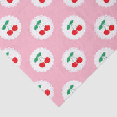  カワイトヴィンテージサマーピンク白赤さくらんぼ 薄葉紙 (詳細)