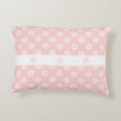 カワイト小さな女の子ハムスターピンクアクセント枕 アクセントクッション (裏面)