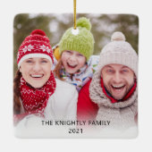 カワイト小妖精や小人ホリすてきークリスマスレッドグリーン2枚写真 セラミックオーナメント (裏面)