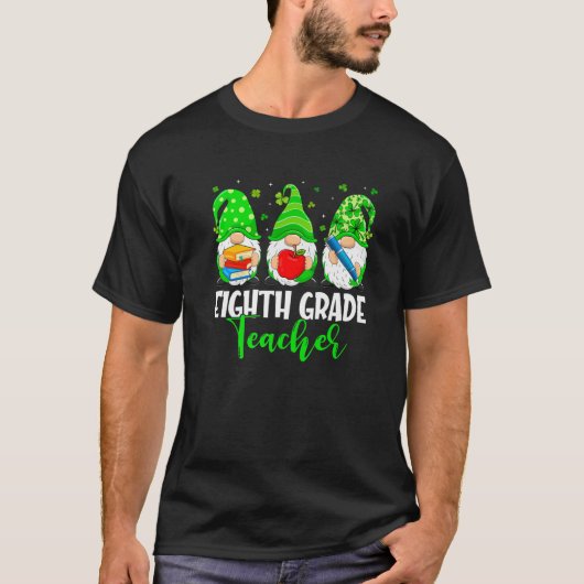 カワイト格言ズ第8級先生スクワッドSt patricksダ Tシャツ (正面)