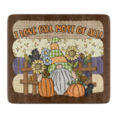 カワイト格言ラブ秋季節 カッティングボード (正面)