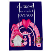 カワイト格言レインボーバレンタイン ミディアムペーパーバッグ (裏面)