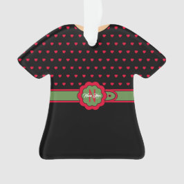 カワイト水玉模様ベルトドレスクリスマス装飾 オーナメント