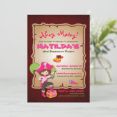 カワイト海賊誕生日招待状 招待状 (スタンド正面)