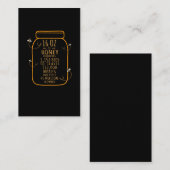 カワイト養蜂引用文養蜂家蜂蜜愛好家 名刺 (正面/裏面)