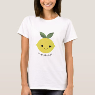『カワイト・おもしろいシンプル・ザ・ゼスト・かわいい・レモン』 Tシャツ