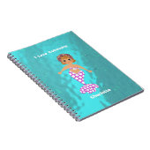 カワイト・アイ・ラブスイミング・マーメイド ノートブック (右側)