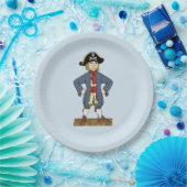 カワイト・パイレート・ラッド ペーパープレート (パーティー)