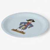 カワイト・パイレート・ラッド ペーパープレート (アングル)