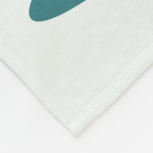 カワイト・ブックミ読ーム・スロスの本パーソナライズされた群 フリースブランケット (角)