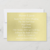 カワイト・ブライド・アンド・グルーム・スコッティ結婚ッシュテーマ 招待状 (裏面)