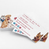 カワイドッグトリマーウォーカー 名刺