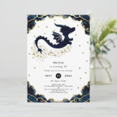 カワイドラゴンお洒落誕生日 招待状 (スタンド正面)