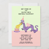 カワイドラゴンバースデーパーティ招待状 招待状 (正面)