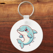 カワイドルフィンキーチェよくはしゃぐーン – 海インスパイア- キーホルダー (裏面)