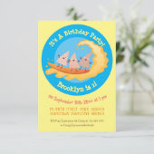 カワイナチョスコーンチップスサーフィンパーティの招待状 招待状 (スタンド正面)