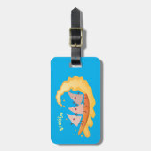 カワイナチョスコーンチップスサーフィン ラゲッジタグ (正面縦)