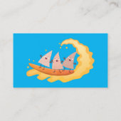 カワイナチョスコーンチップスサーフィン 名刺 (裏面)