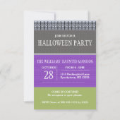 カワイハウス幽霊のよく出るハロウィーン招待状スモール 招待状 (裏面)