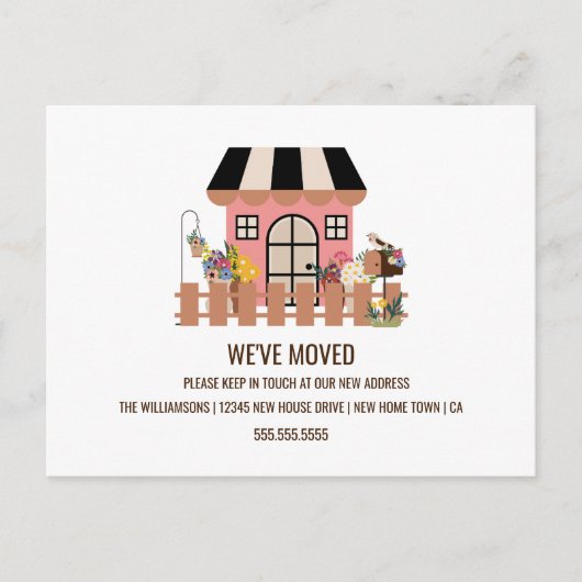 カワイハウス |新しいホーム引越し案内 ポストカード (正面)