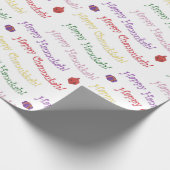 カワイハッピーハヌカ，チャヌラ ラッピングペーパー (角)