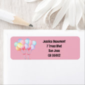 カワイバルーン差出人住所ラベル ラベル (インサイチュ)