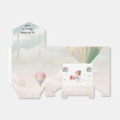 カワイバレリーナ誕生日パーティーのオフィスパボックス フェイバーボックス (折り畳みなし)