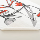 カワイパーソナライズされたトナーススクラブズ服名 シェルパブランケット (3/4)