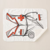 カワイパーソナライズされたトナーススクラブズ服名 シェルパブランケット (正面(横))