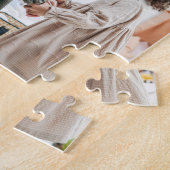 カワイパーソナライズされたトBFF 2フォトピンクフレン最高のド  ジグソーパズル (側面)