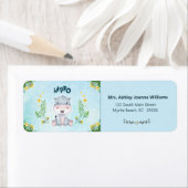 カワイヒッポ差出人住所 ラベル (インサイチュ)