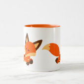カワイフリートカートゥーンキツネマグカップ ツートーンマグカップ (中央)