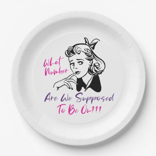 カワイブおもしろいンコパーティー ペーパープレート (正面)