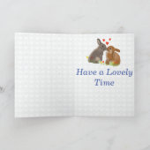 カワイブキスをするニーズ復活祭 シーズンカード (内部)