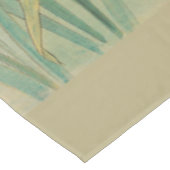 カワイブニーと水仙の花アンティークイースター テーブルクロス (アングル)