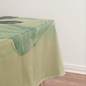 カワイブニーと水仙の花アンティークイースター テーブルクロス (インサイチュ)