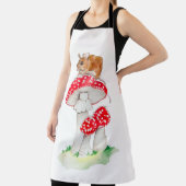 カワイマウスon fly agaulic water color エプロン (インサイチュ)