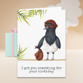 カワイマグピおもしろいーパーソナライズされた誕生日 カード