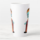 カワイマリのゾンビ カフェラテマグ (正面)