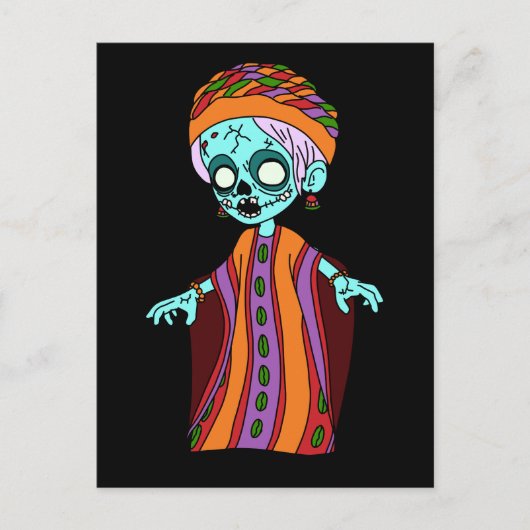 カワイマリのゾンビ ポストカード (正面)