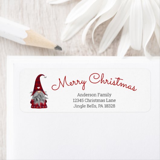 カワイメおもしろいリークリスマス小妖精や小人パーソナライズされた格言 ラベル (インサイチュ)