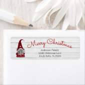 カワイメおもしろいリークリスマス小妖精や小人パーソナライズされた格言 ラベル (インサイチュ)