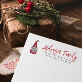 カワイメおもしろいリークリスマス小妖精や小人パーソナライズされた格言 ラベル