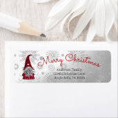 カワイメおもしろいリークリスマス小妖精や小人パーソナライズされた格言 ラベル (インサイチュ)