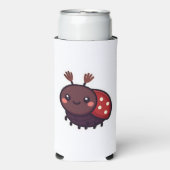 カワイメイ甲虫 – かわいい森チャーム スリム缶クーラー (Seltzer正面)
