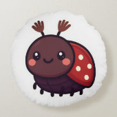 カワイメイ甲虫 – かわいい森チャーム ラウンドクッション (裏面)