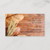 カワイモダン&水彩パン/ベーカリー 名刺 (裏面)